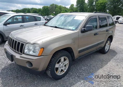 2006 Jeep Grand Cherokee Laredo из США, поврежденный, VIN 1J4GR48K96C320792